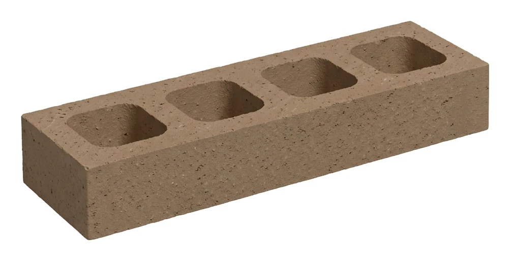 Ladrillo gran formato Ocre en Concreto