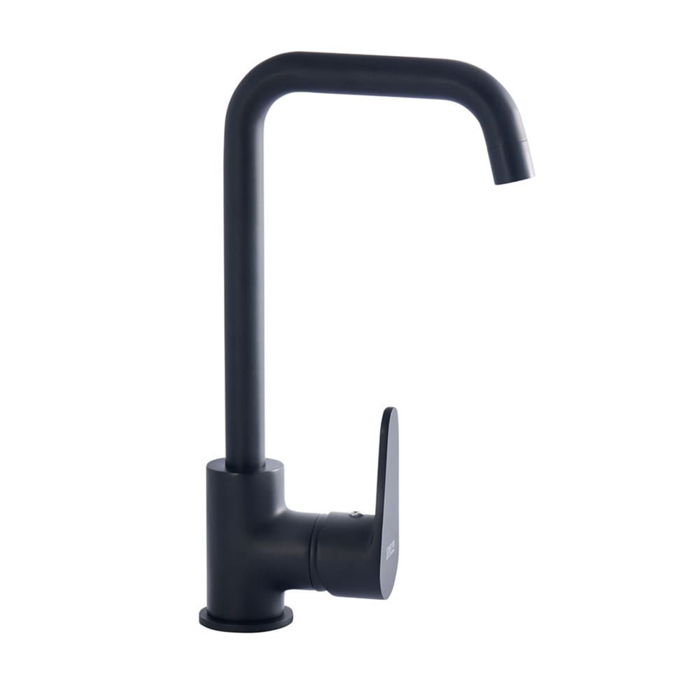 Lavaplatos monocontrol Dessin Negro Mate