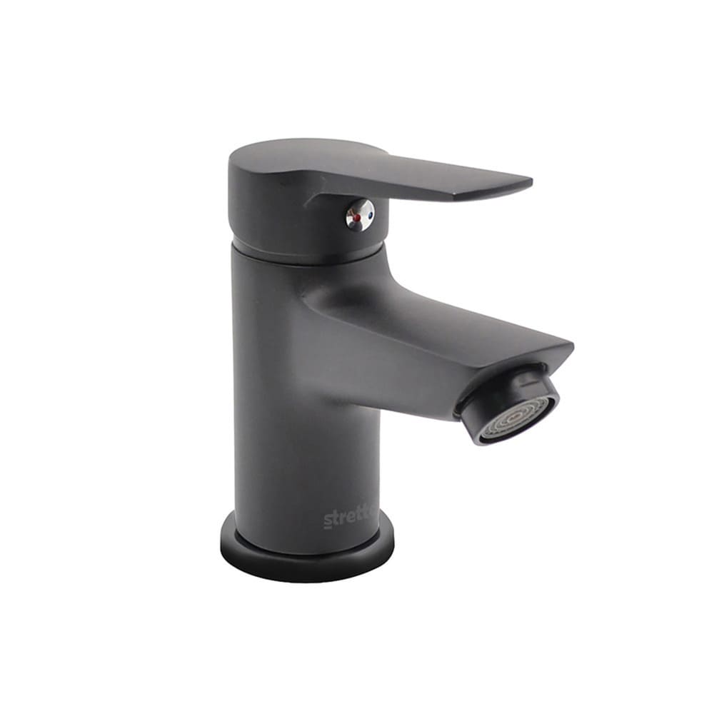 Lavamanos monocontrol baja Arezzo Negro Mate