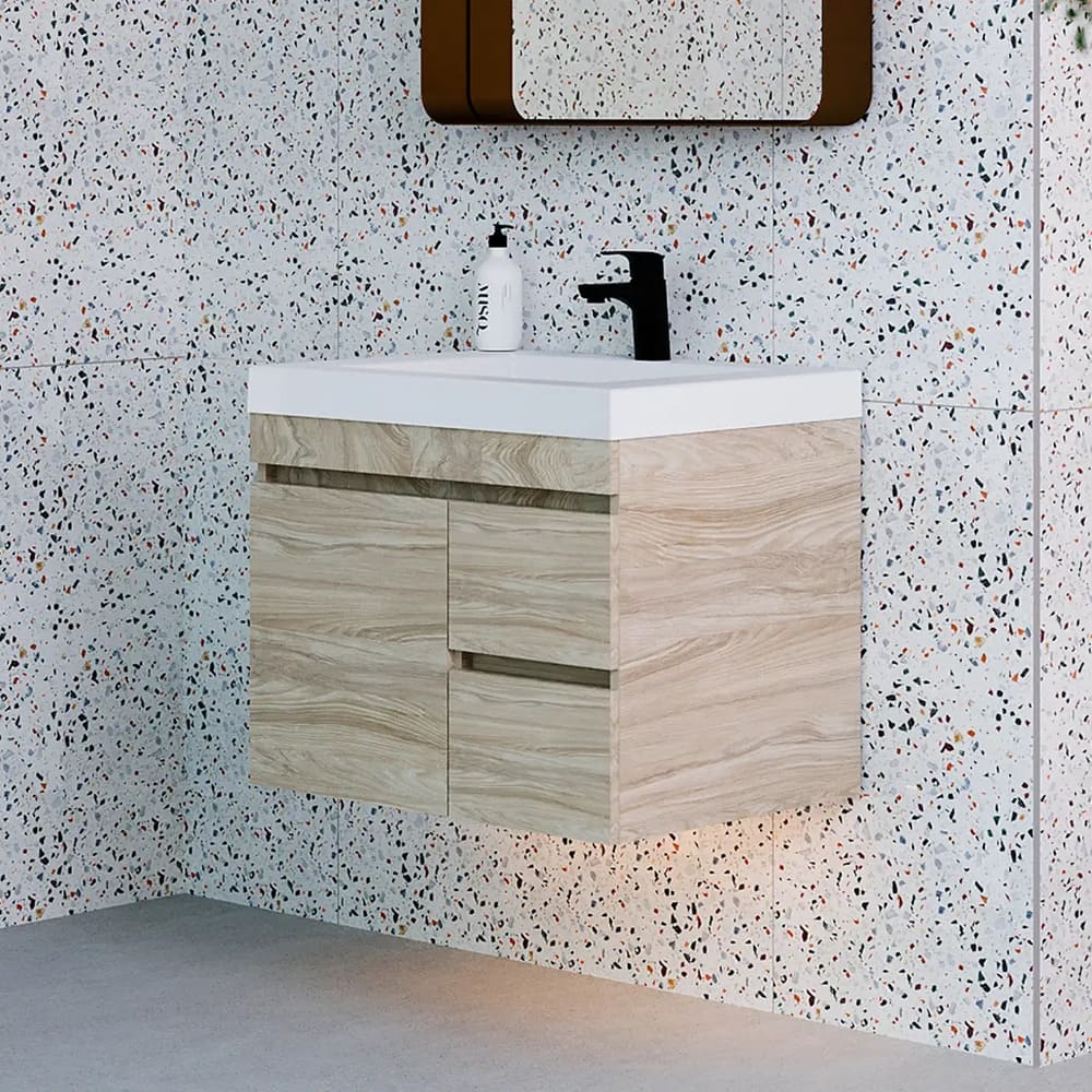 Combo Oslo Washbasin + Vitelli Class Furniture 63X48CM