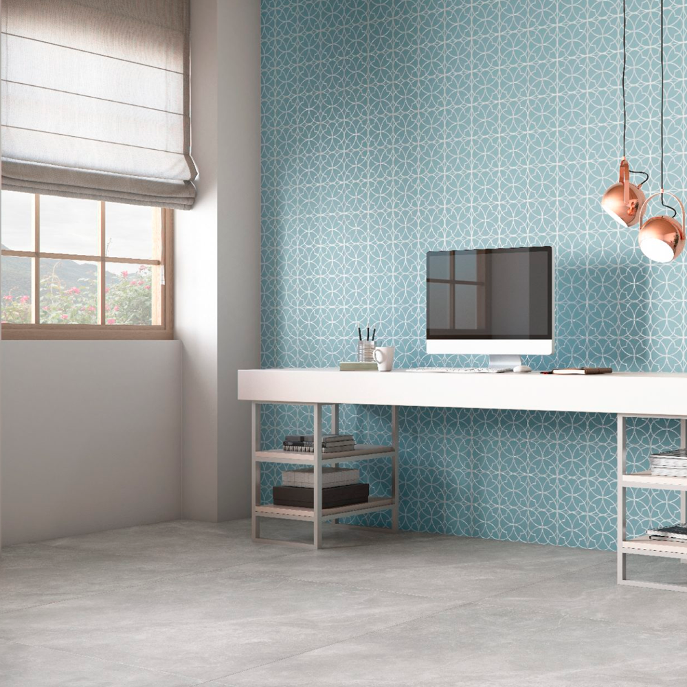 PORCELANATO PISO PARED DOLMEN CINZA AC - 90X90