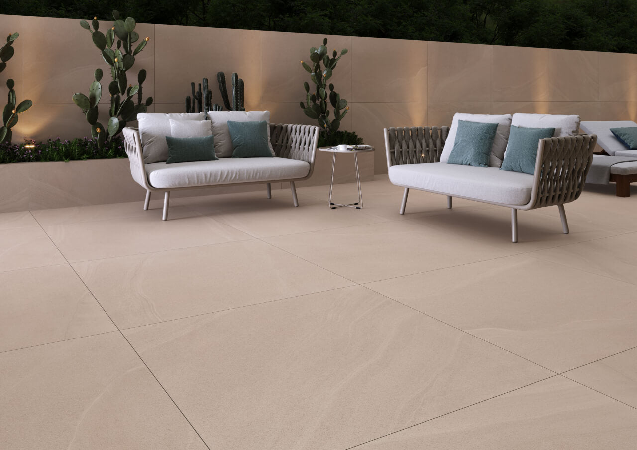 Porcelanato Piso - Pared Khali Greige AC 60X120